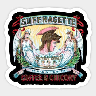 Suffragette coffee Sticker